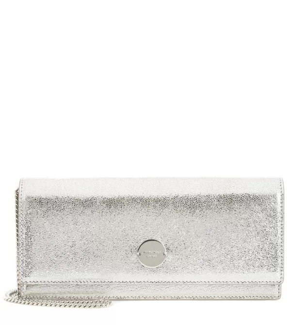 Brocade clutch bag