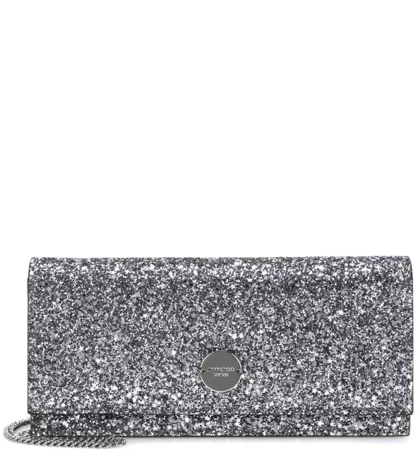 Brocade clutch bag