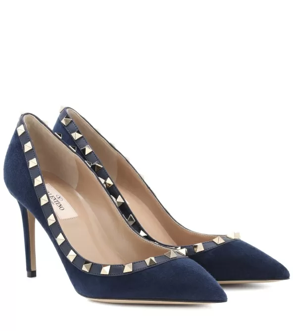 Elegant high heels with caps