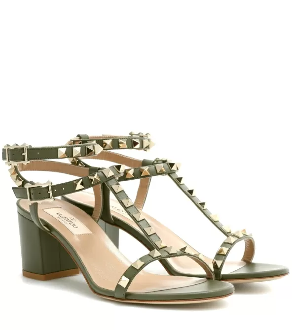 Sandele piele verde